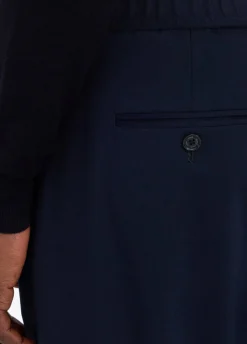 Liu Jo Pantalon en jersey avec revers|Homme Pantalons