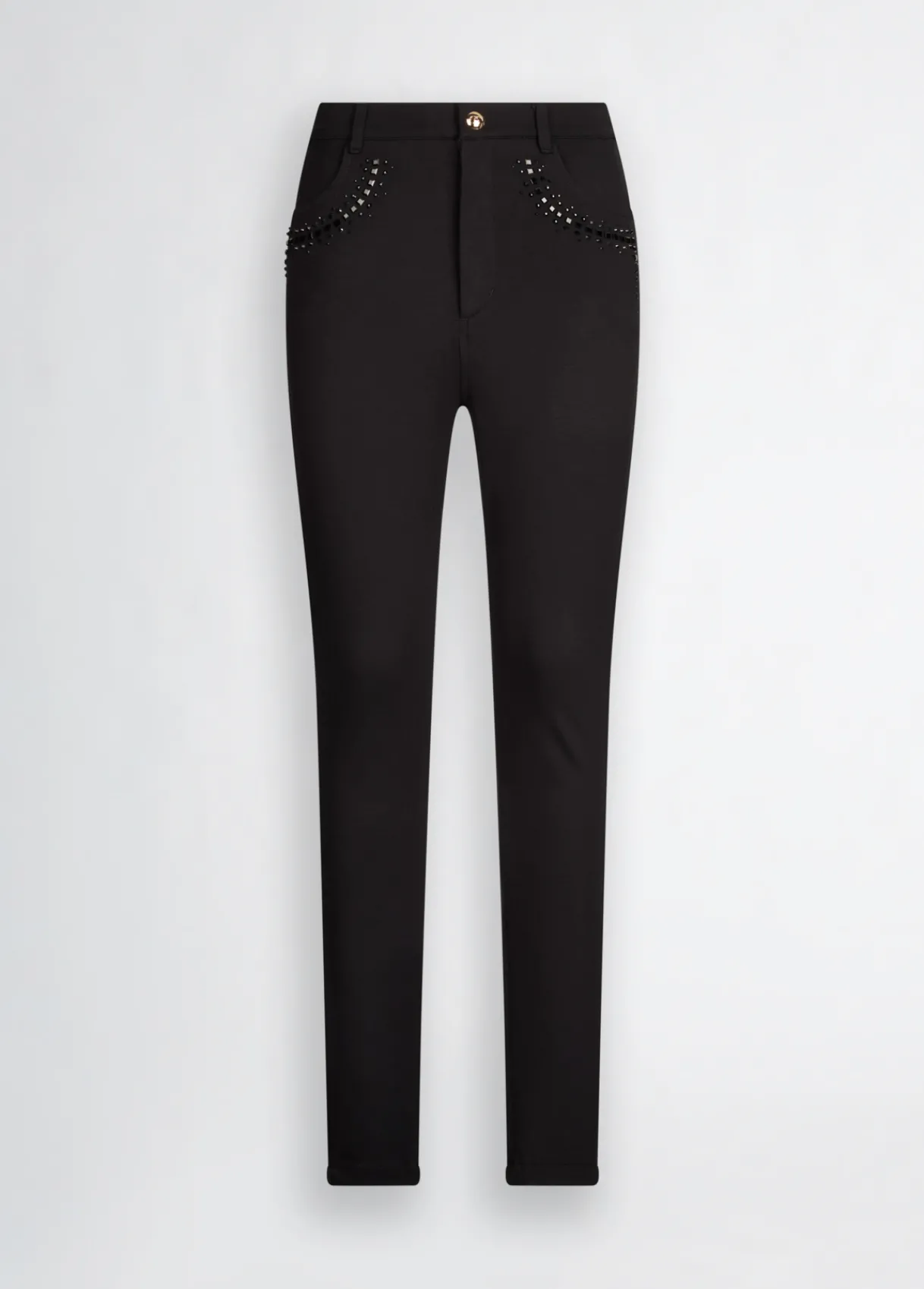 Liu Jo Pantalon en jersey avec strass|Femme Vêtements De Sport|Pantalons