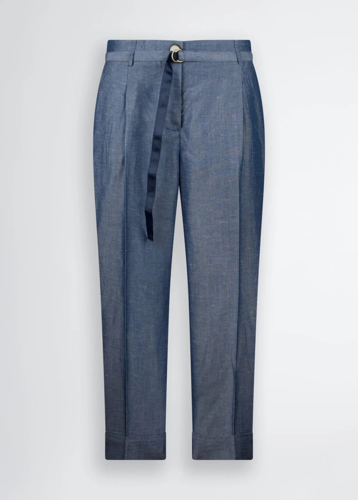 Liu Jo Pantalon en lin mélangé|Femme Pantalons|Tailleurs