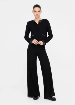 Liu Jo Pantalon en maille|Femme Pantalons|Mailles