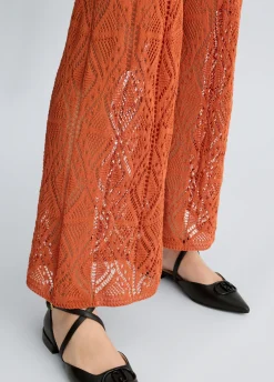 Liu Jo Pantalon en maille crochet|Femme Pantalons