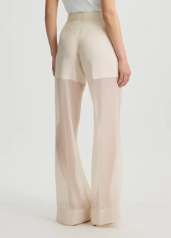 Liu Jo Pantalon en organza|Femme Pantalons|Cérémonie