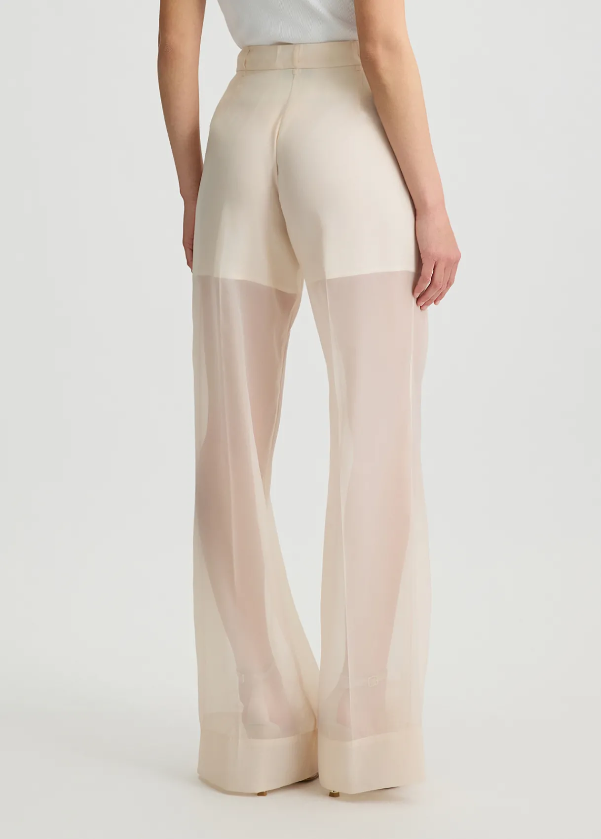Liu Jo Pantalon en organza|Femme Pantalons|Cérémonie