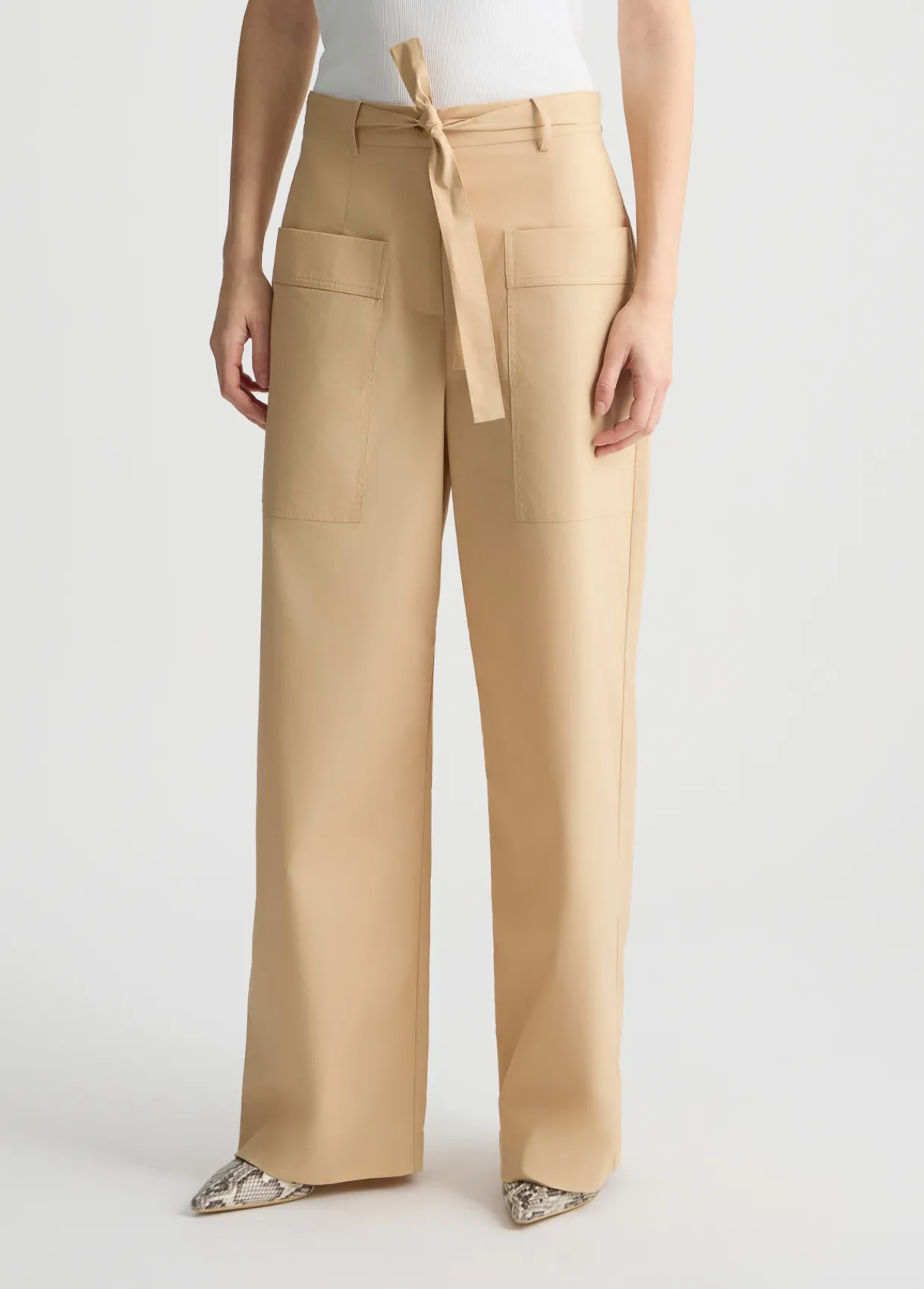 Liu Jo Pantalon en popeline|Femme Pantalons