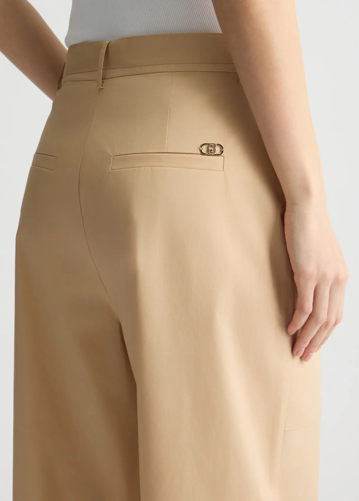 Liu Jo Pantalon en popeline|Femme Pantalons