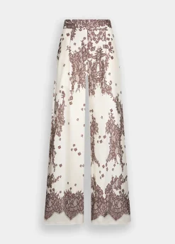 Liu Jo Pantalon en sergé imprimé|Femme Pantalons