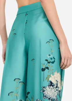 Liu Jo Pantalon en sergé imprimé|Femme Pantalons|Cérémonie