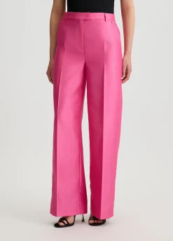 Liu Jo Pantalon en shantung|Femme Pantalons|Tailleurs