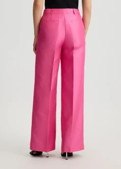 Liu Jo Pantalon en shantung|Femme Pantalons|Tailleurs