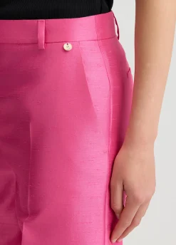 Liu Jo Pantalon en shantung|Femme Pantalons|Tailleurs