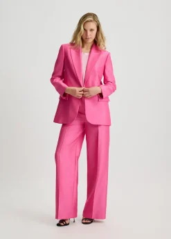 Liu Jo Pantalon en shantung|Femme Pantalons|Tailleurs