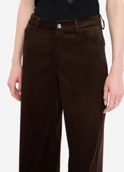 Liu Jo Pantalon en velours|Femme Pantalons