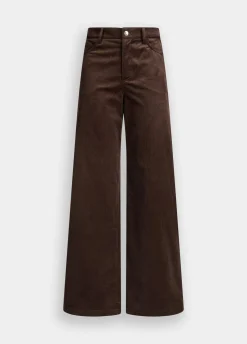 Liu Jo Pantalon en velours|Femme Pantalons