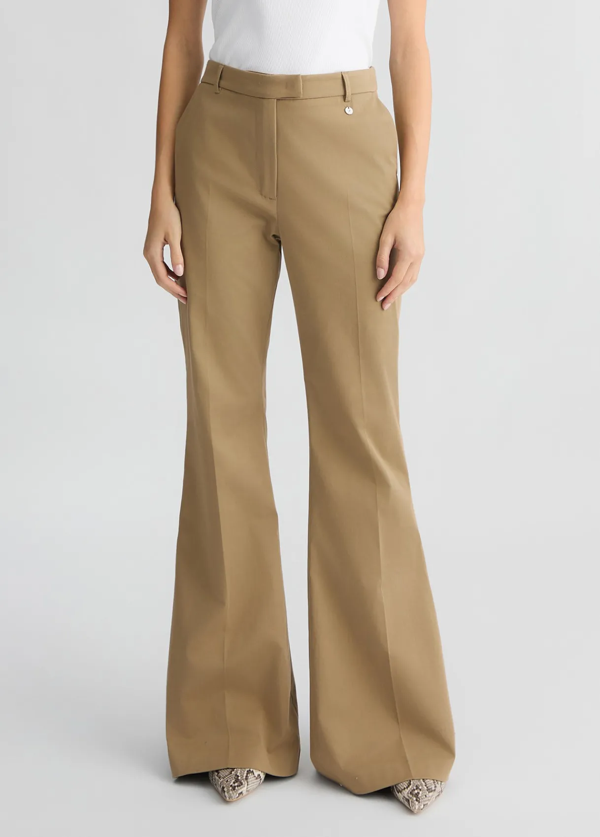Liu Jo Pantalon flare|Femme Pantalons|Tailleurs