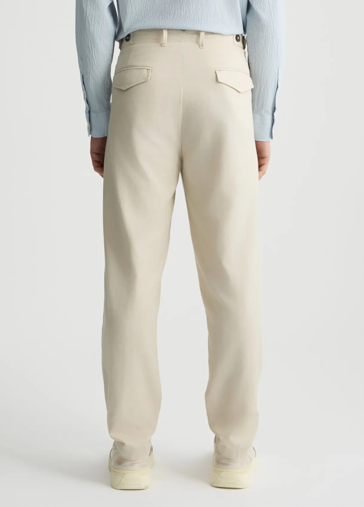 Liu Jo Pantalon jacquard en lin mélangé|Homme Pantalons