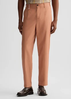 Liu Jo Pantalon jacquard en lin mélangé|Homme Pantalons