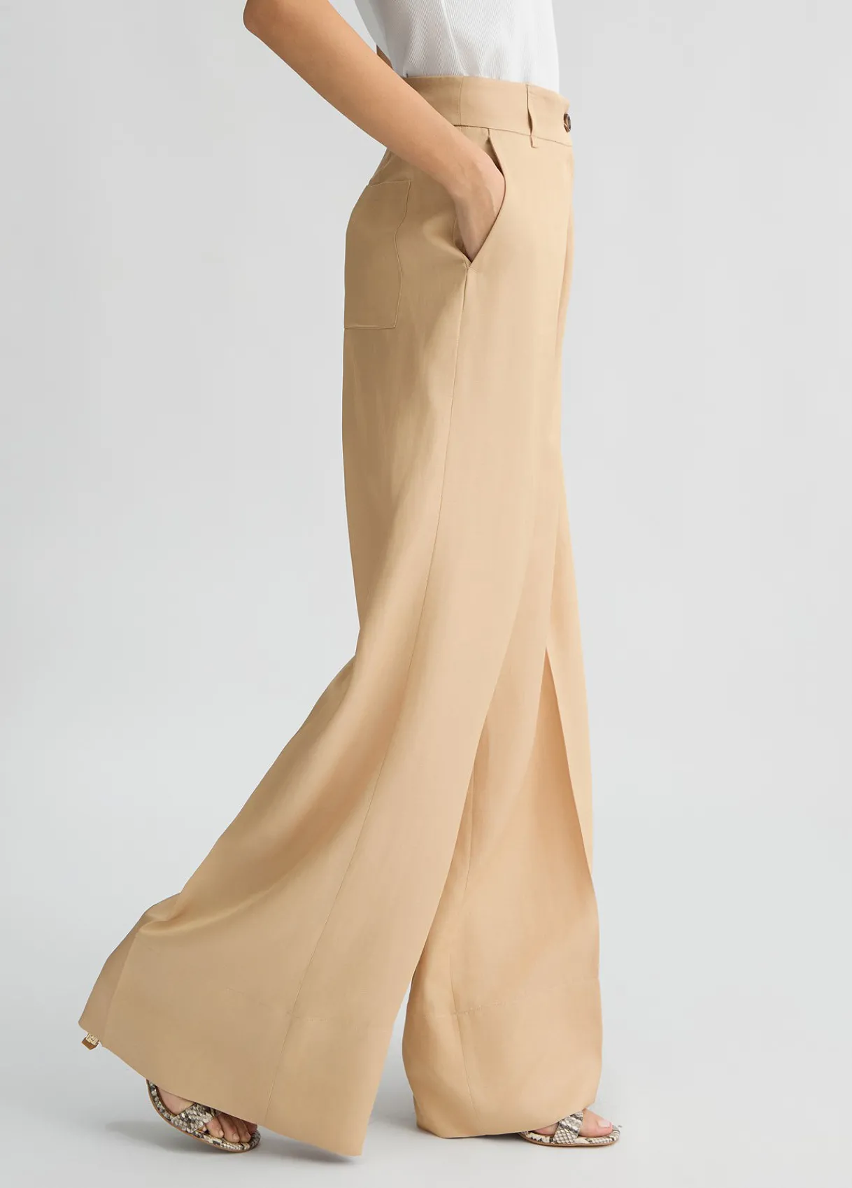 Liu Jo Pantalon large|Femme Pantalons|Tailleurs