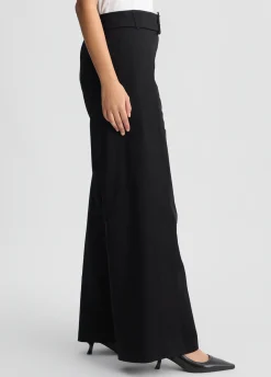 Liu Jo Pantalon large avec ceinture|Femme Pantalons