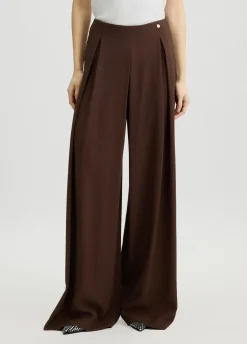 Liu Jo Pantalon élégant en sergé|Femme Pantalons|Tailleurs