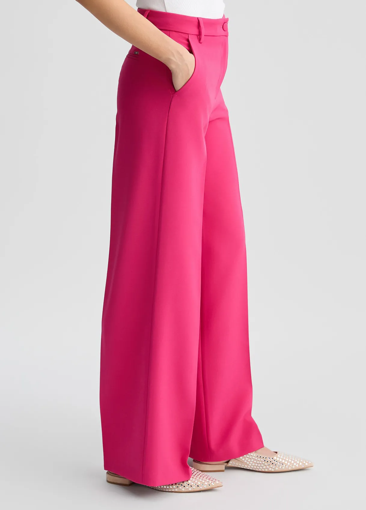 Liu Jo Pantalon Palazzo|Femme Pantalons|Tailleurs