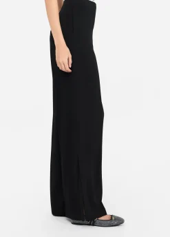 Liu Jo Pantalon palazzo en envers satin|Femme Pantalons|Tailleurs