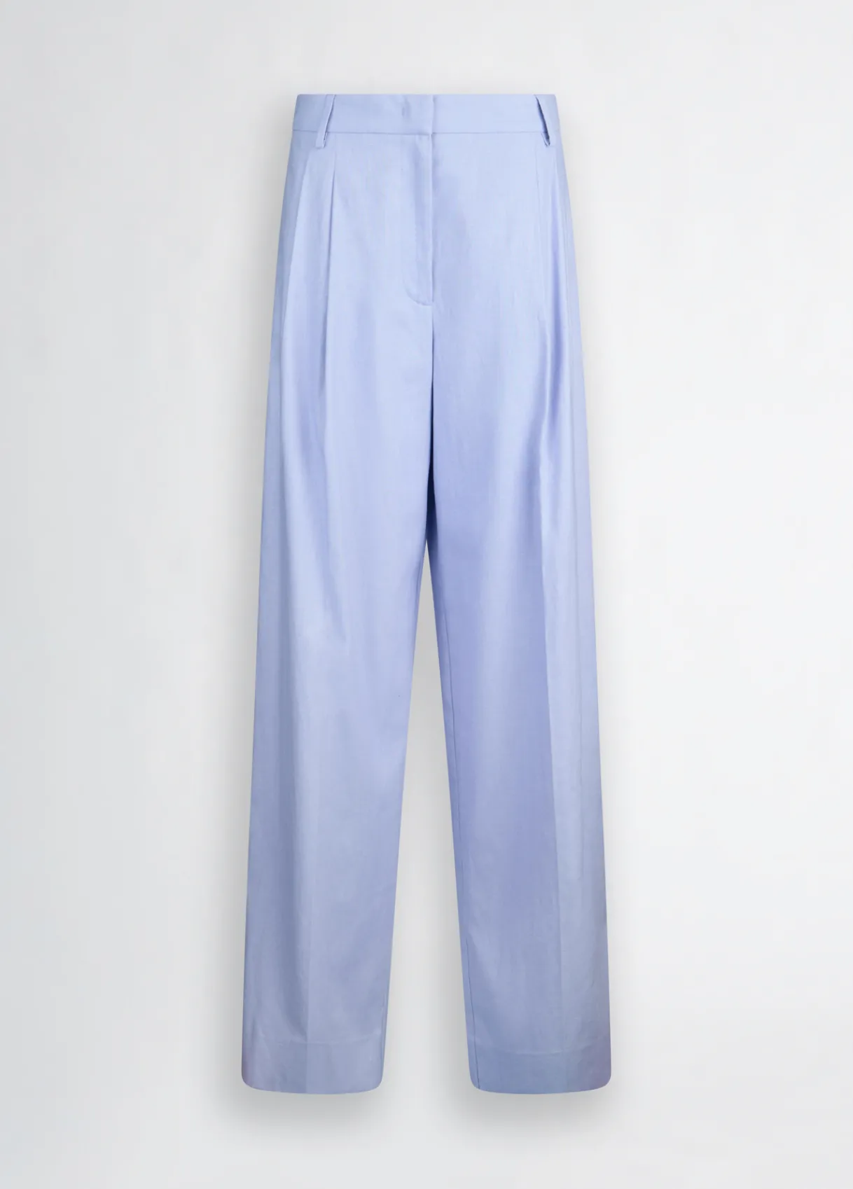 Liu Jo Pantalon palazzo en lin et coton|Femme Pantalons|Tailleurs