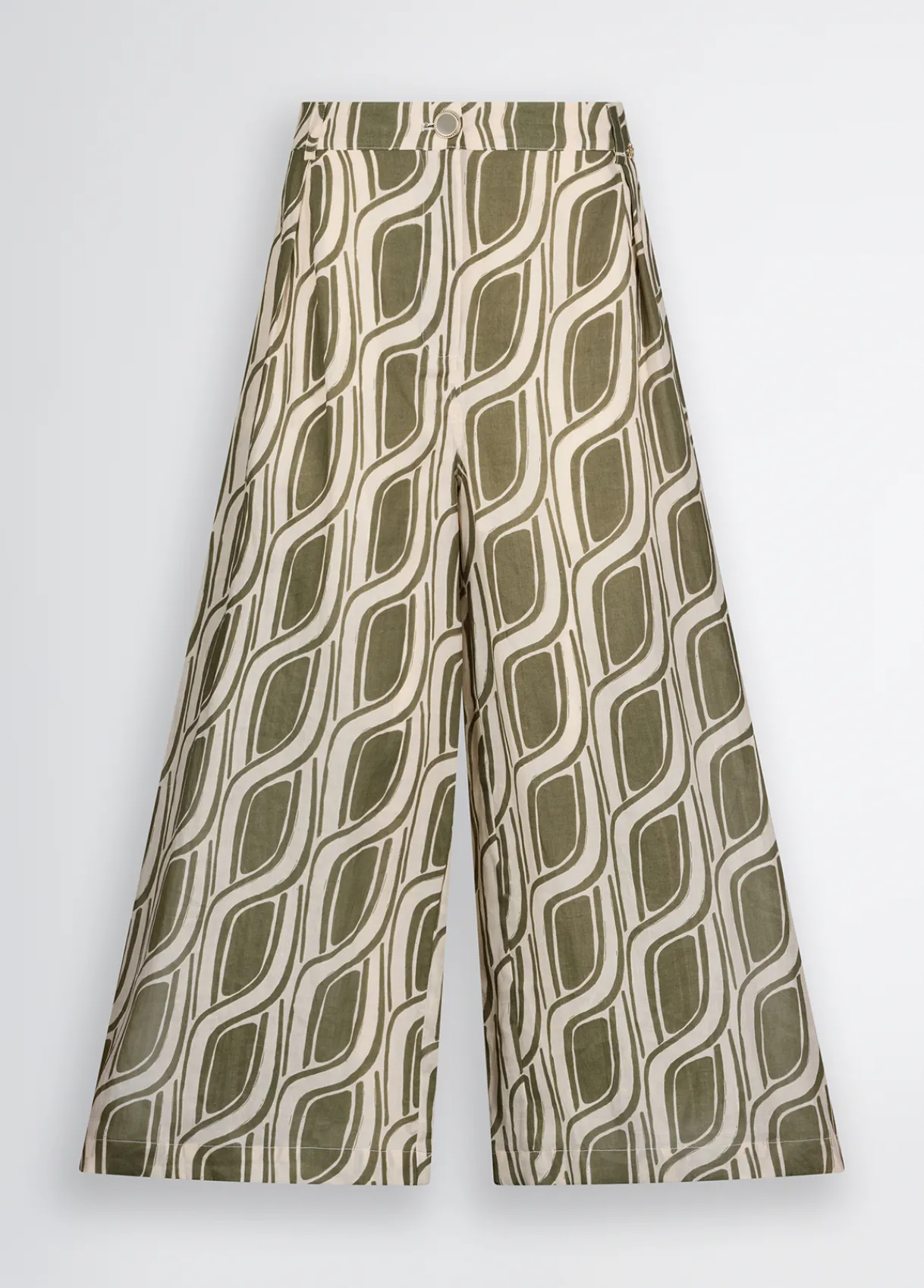 Liu Jo Pantalon palazzo en ramie|Femme Pantalons