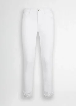 Liu Jo Pantalon skinny avec broderies|Femme Pantalons