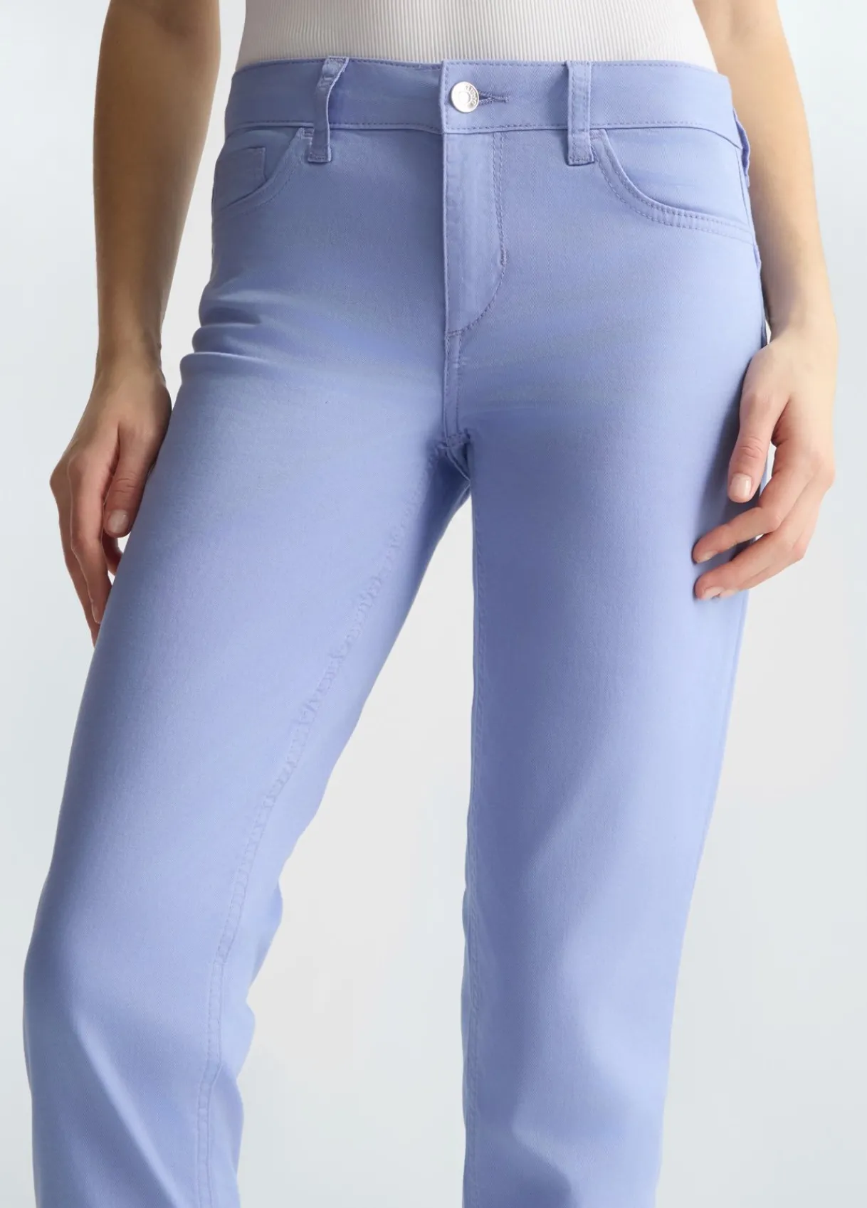 Liu Jo Pantalon skinny avec strass|Femme Pantalons