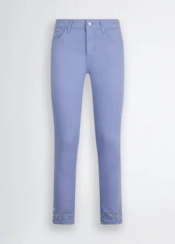Liu Jo Pantalon skinny avec strass|Femme Pantalons