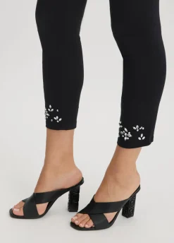 Liu Jo Pantalon skinny avec strass|Femme Pantalons