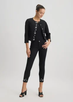 Liu Jo Pantalon skinny avec strass|Femme Pantalons