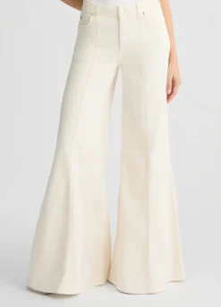 Liu Jo Pantalon super évasé à taille haute|Femme Pantalons
