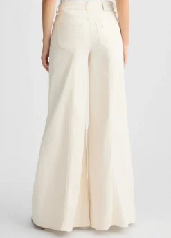 Liu Jo Pantalon super évasé à taille haute|Femme Pantalons