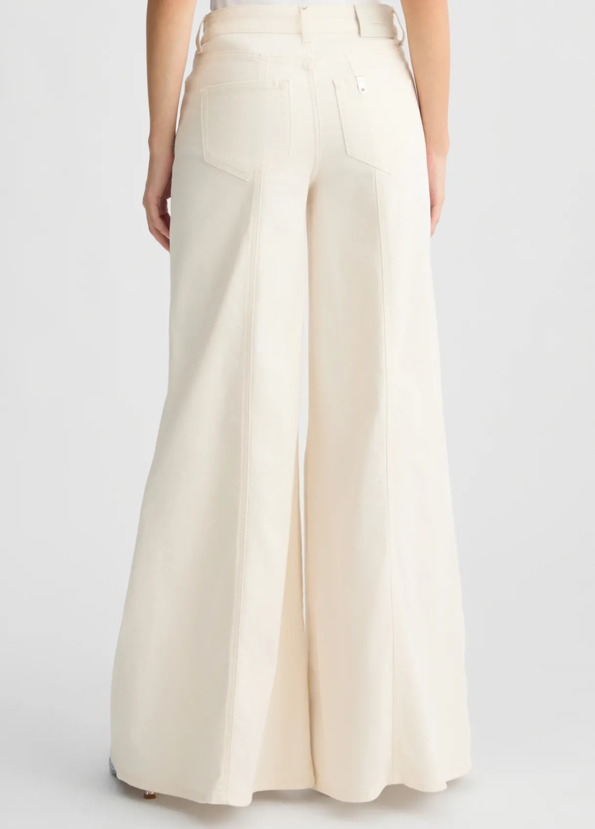 Liu Jo Pantalon super évasé à taille haute|Femme Pantalons