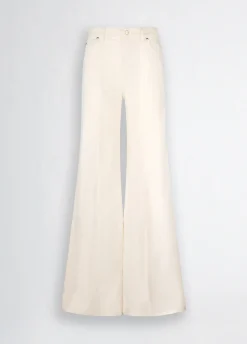 Liu Jo Pantalon super évasé à taille haute|Femme Pantalons
