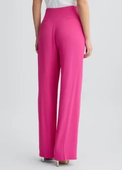 Liu Jo Pantalon taille haute à grenouilles|Femme Pantalons|Cérémonie