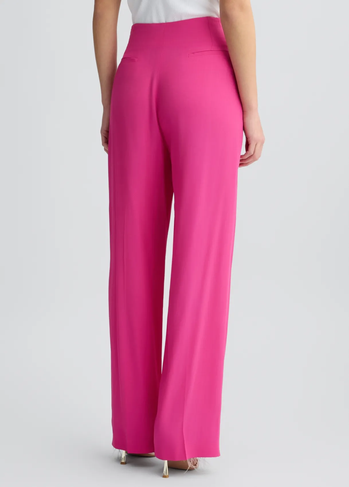 Liu Jo Pantalon taille haute à grenouilles|Femme Pantalons|Cérémonie