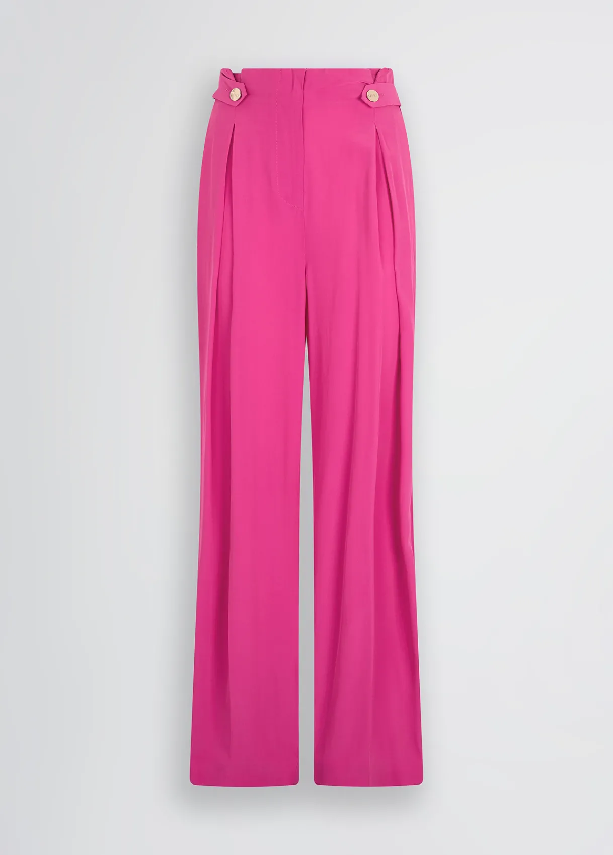Liu Jo Pantalon taille haute à grenouilles|Femme Pantalons|Cérémonie