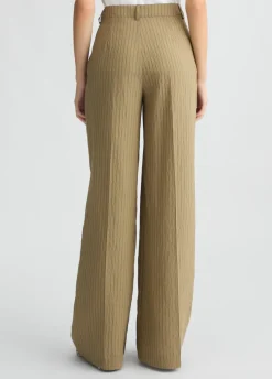 Liu Jo Pantalon évasé à rayures|Femme Pantalons|Tailleurs