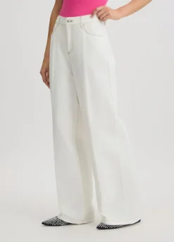 Liu Jo Pantalon évasé à taille haute|Femme Pantalons