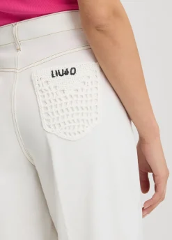 Liu Jo Pantalon évasé à taille haute|Femme Pantalons