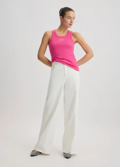 Liu Jo Pantalon évasé à taille haute|Femme Pantalons