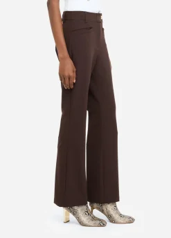 Liu Jo Pantalon évasé à taille haute|Femme Vêtements De Sport|Pantalons