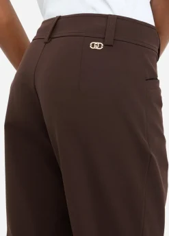 Liu Jo Pantalon évasé à taille haute|Femme Vêtements De Sport|Pantalons