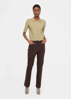 Liu Jo Pantalon évasé à taille haute|Femme Vêtements De Sport|Pantalons