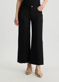 Liu Jo Pantalon évasé à taille haute|Femme Pantalons