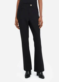 Liu Jo Pantalon évasé à taille haute|Femme Vêtements De Sport|Pantalons