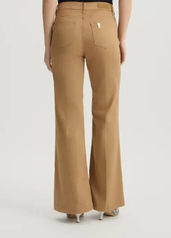 Liu Jo Pantalon évasé avec boutons|Femme Pantalons