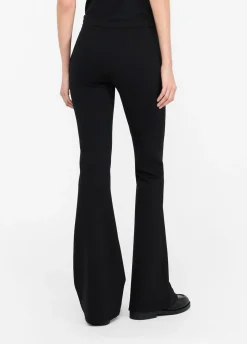 Liu Jo Pantalon évasé avec ceinture logotée|Femme Pantalons|Tailleurs